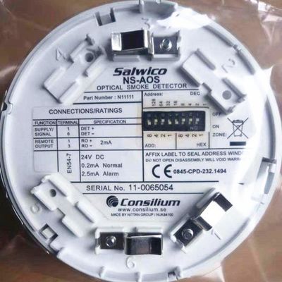 SALWICO NS-AOS Optical Smoke Detector , Ship Spare Parts 11-0065054